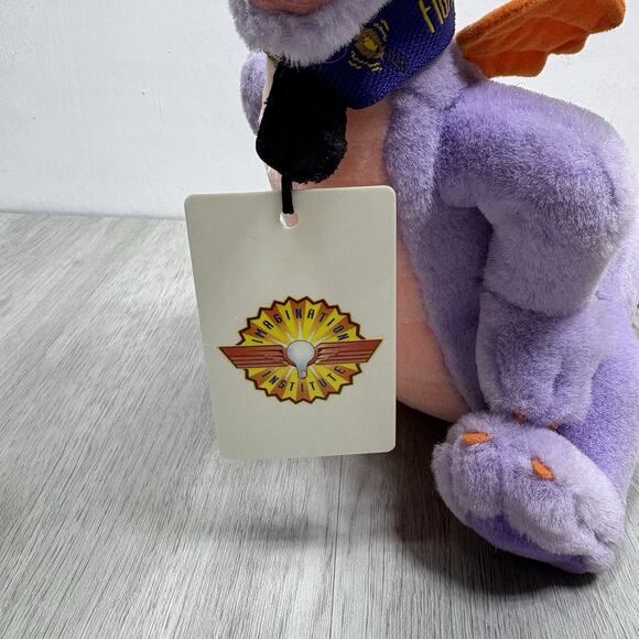 Disney FIGMENT Plush Purple Dragon 13" Epcot Imagination Institute WDW NWT Tags - Picture 4 of 14